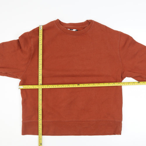 Topman Men’s Brown Pullover Sweatshirt Size S Regular Fit