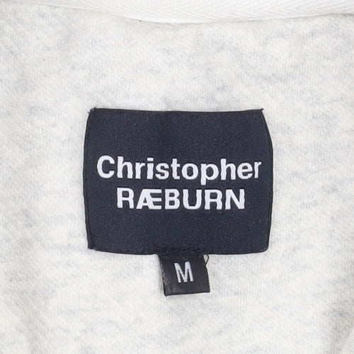 Christopher Raeburn Men's Beige Graphic Print Cotton Sweatshirt M