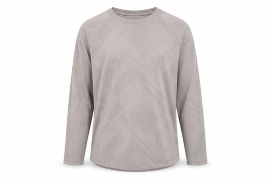 Next Men's Beige Long Sleeve Performance Workout T-Shirt L