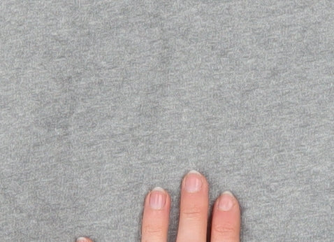 Marks and Spencer Men’s Grey & Blue 1/2 Zip Sweatshirt XL Regular Fit