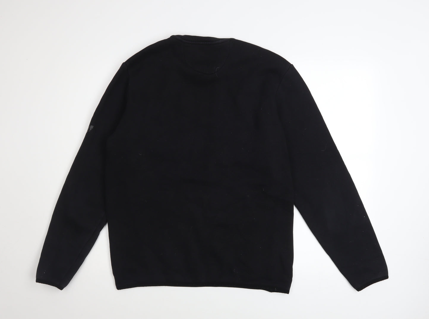 Castore Mens Black Small Pullover Sweatshirt Crew Neck
