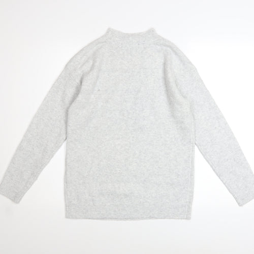Marks and Spencer Women’s Grey Sequin Star Jumper XS