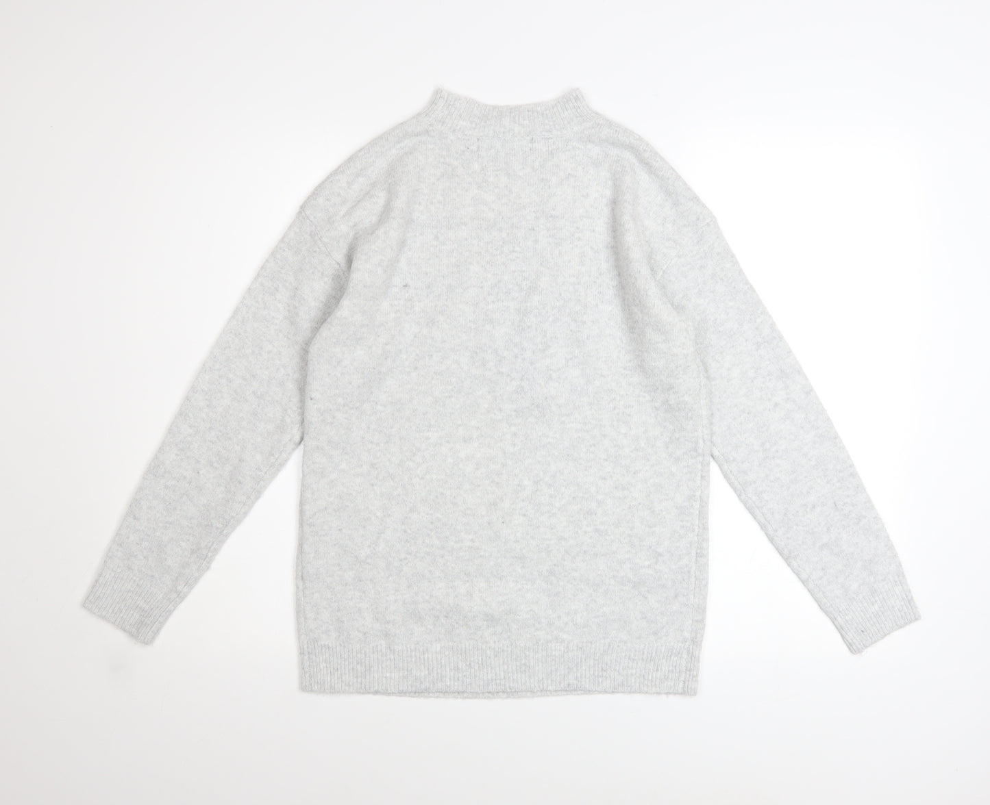 Marks and Spencer Women’s Grey Sequin Star Jumper XS