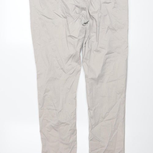 Next Men's Beige Skinny Fit Chino Trousers Size 32L