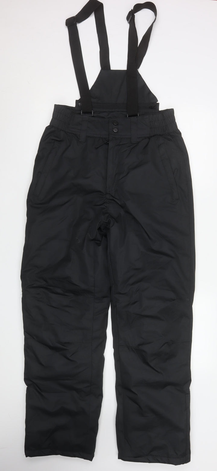 Mountain Warehouse Women’s Black Snow Pants Waterproof Insulated Size S