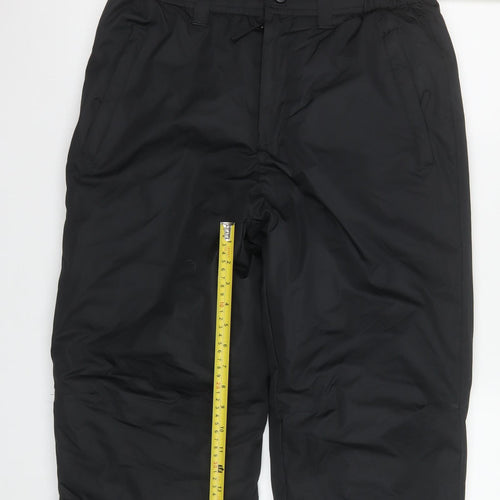 Mountain Warehouse Women’s Black Snow Pants Waterproof Insulated Size S