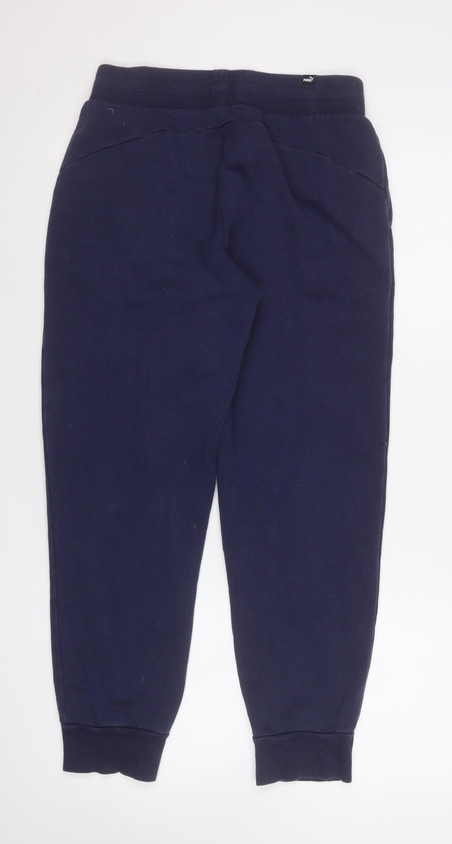 Puma Men's Blue Regular Fit Jogger Sweatpants Size S