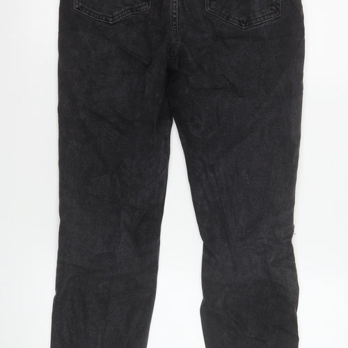 ASOS Women’s Black High Rise Skinny Distressed Jeans Size 10