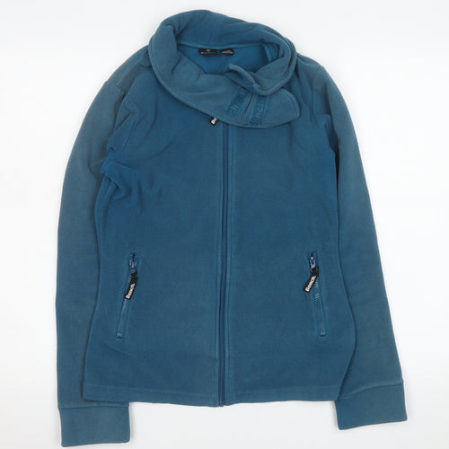 Bench Men's Blue Full Zip Fleece Sweatshirt Jacket Size M