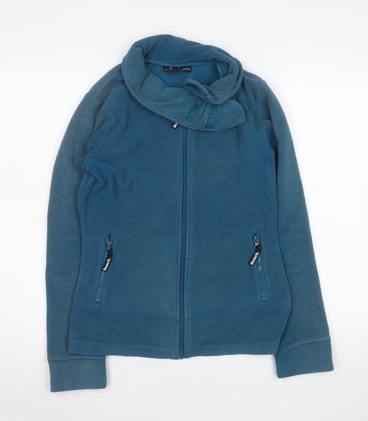 Bench Men's Blue Full Zip Fleece Sweatshirt Jacket Size M