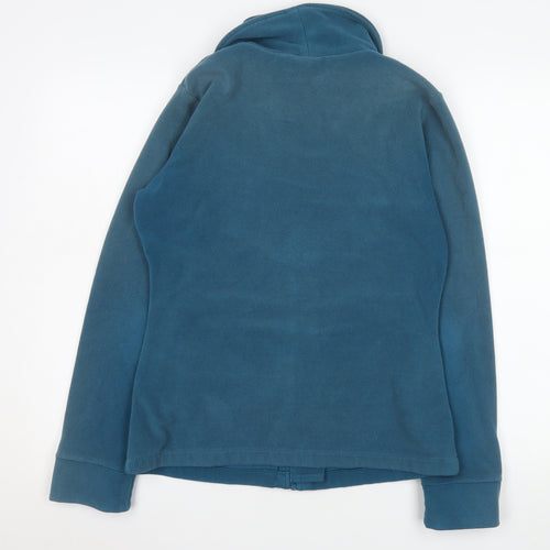 Bench Men's Blue Full Zip Fleece Sweatshirt Jacket Size M