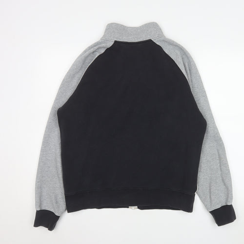Nike Men's Black Full Zip Fleece Sweatshirt Size M