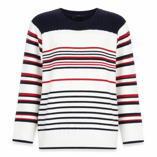 Brooks Brothers Women’s Multicolour Striped Cotton Jumper M