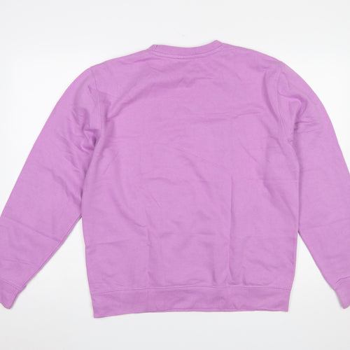 Celtic Ireland Women's Purple Graphic Pullover Sweatshirt Size M
