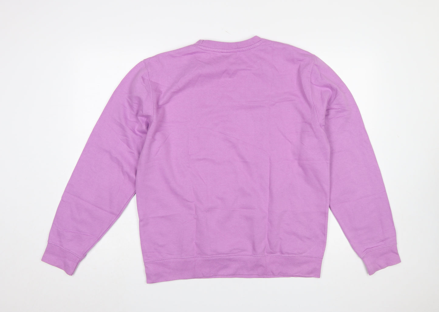 Celtic Ireland Women's Purple Graphic Pullover Sweatshirt Size M