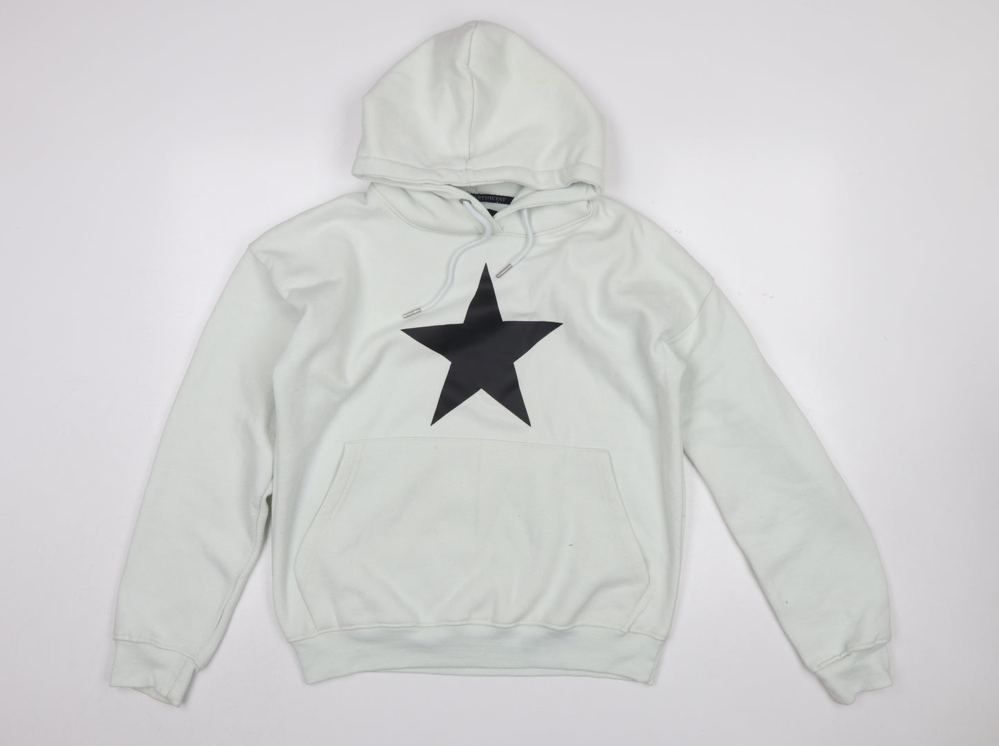 North West Men's White Star Pullover Hoodie Size M