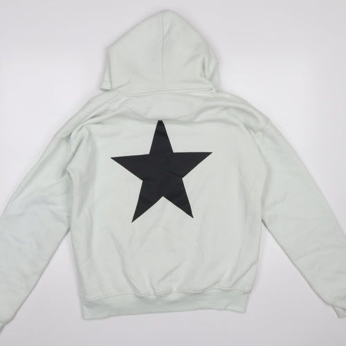 North West Men's White Star Pullover Hoodie Size M