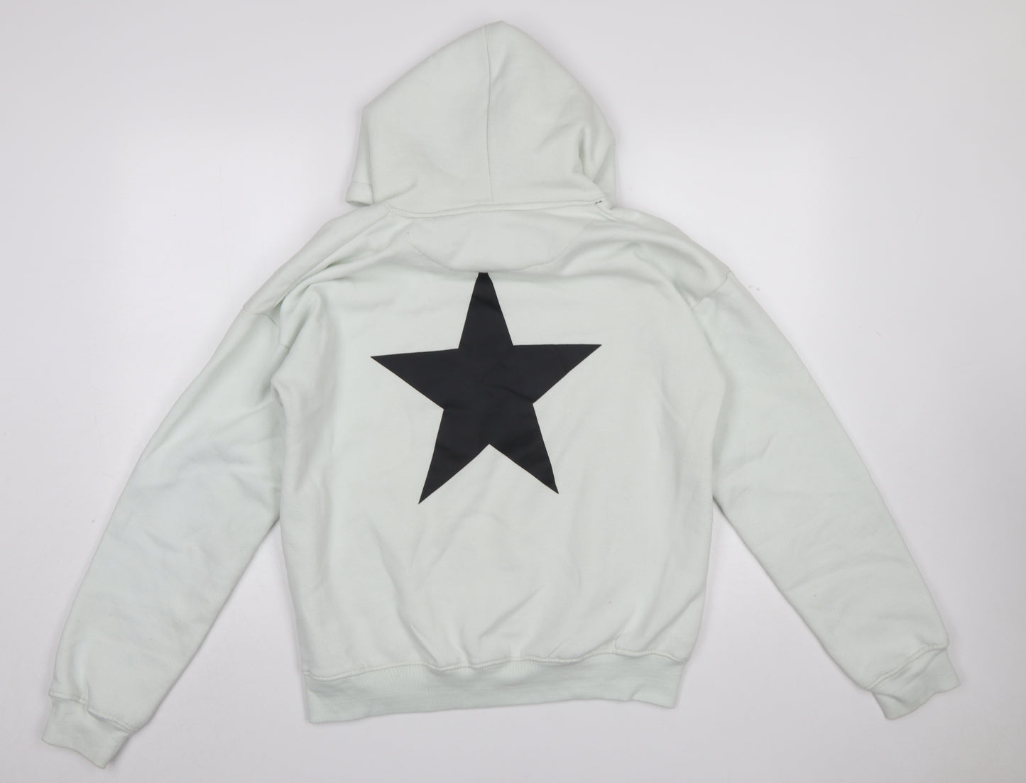 North West Men's White Star Pullover Hoodie Size M