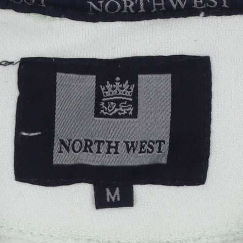 North West Men's White Star Pullover Hoodie Size M