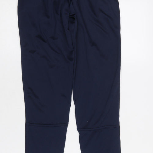 Hunter Men’s Blue Polyester Jogger Trousers Size M 31x32 with Ankle Zips