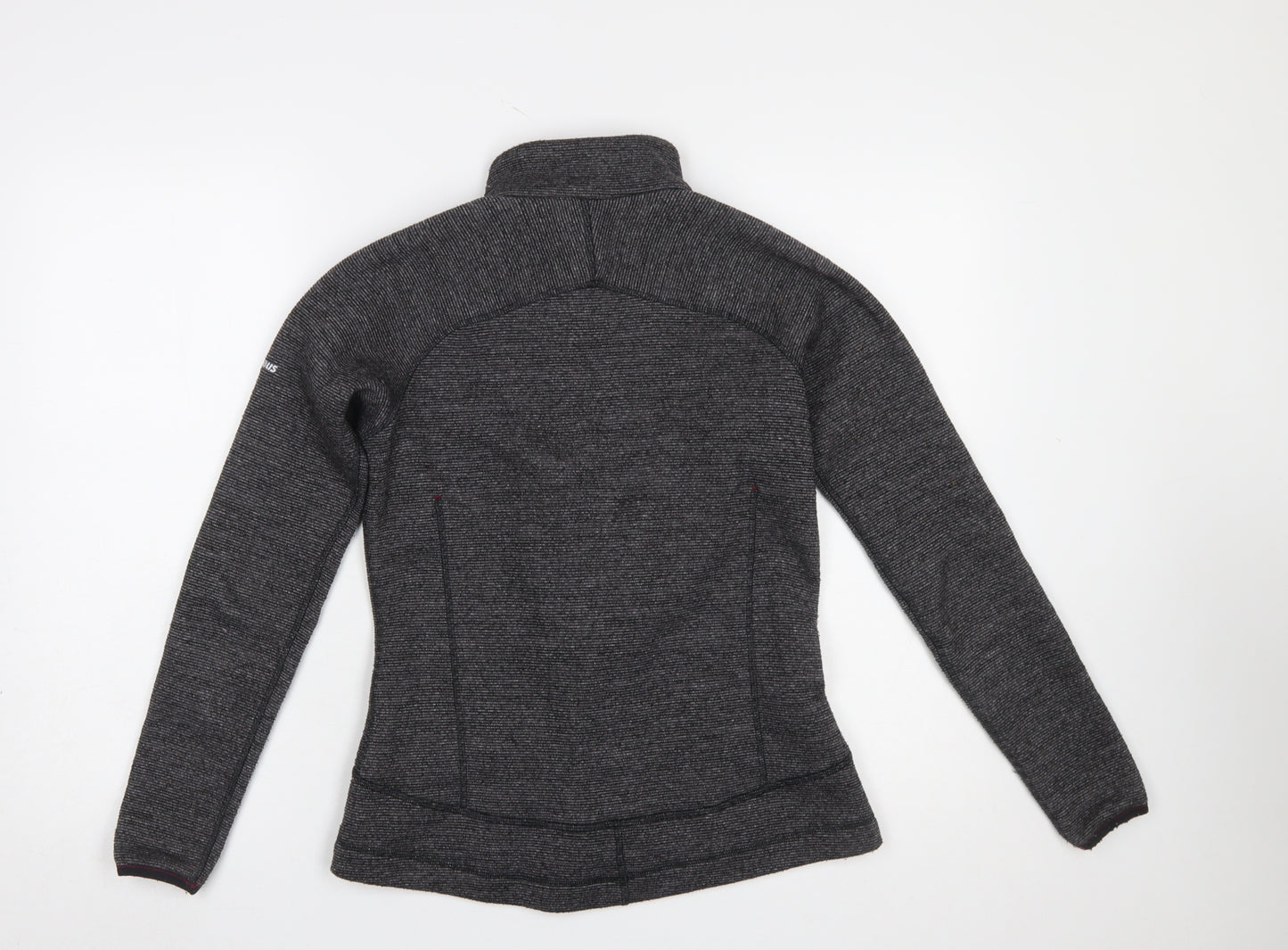 Berghaus Women Grey Full Zip Fleece Jacket UK 8 XS Outdoor Layer