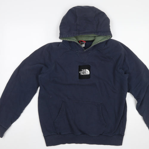 The North Face Men's Blue Pullover Hoodie M Regular Fit