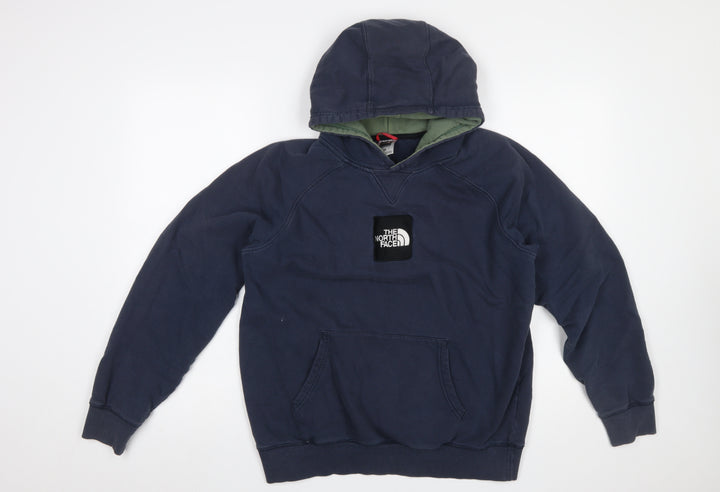 The North Face Men's Blue Pullover Hoodie M Regular Fit