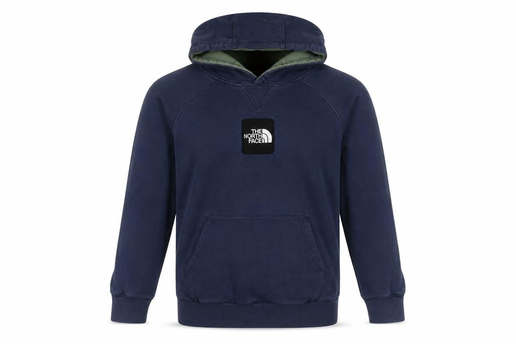 The North Face Men's Blue Pullover Hoodie M Regular Fit