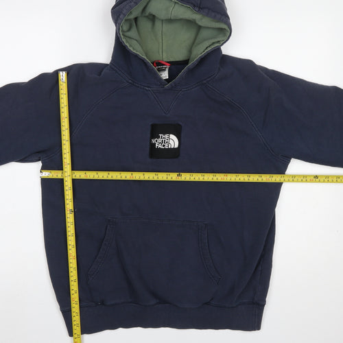 The North Face Men's Blue Pullover Hoodie M Regular Fit