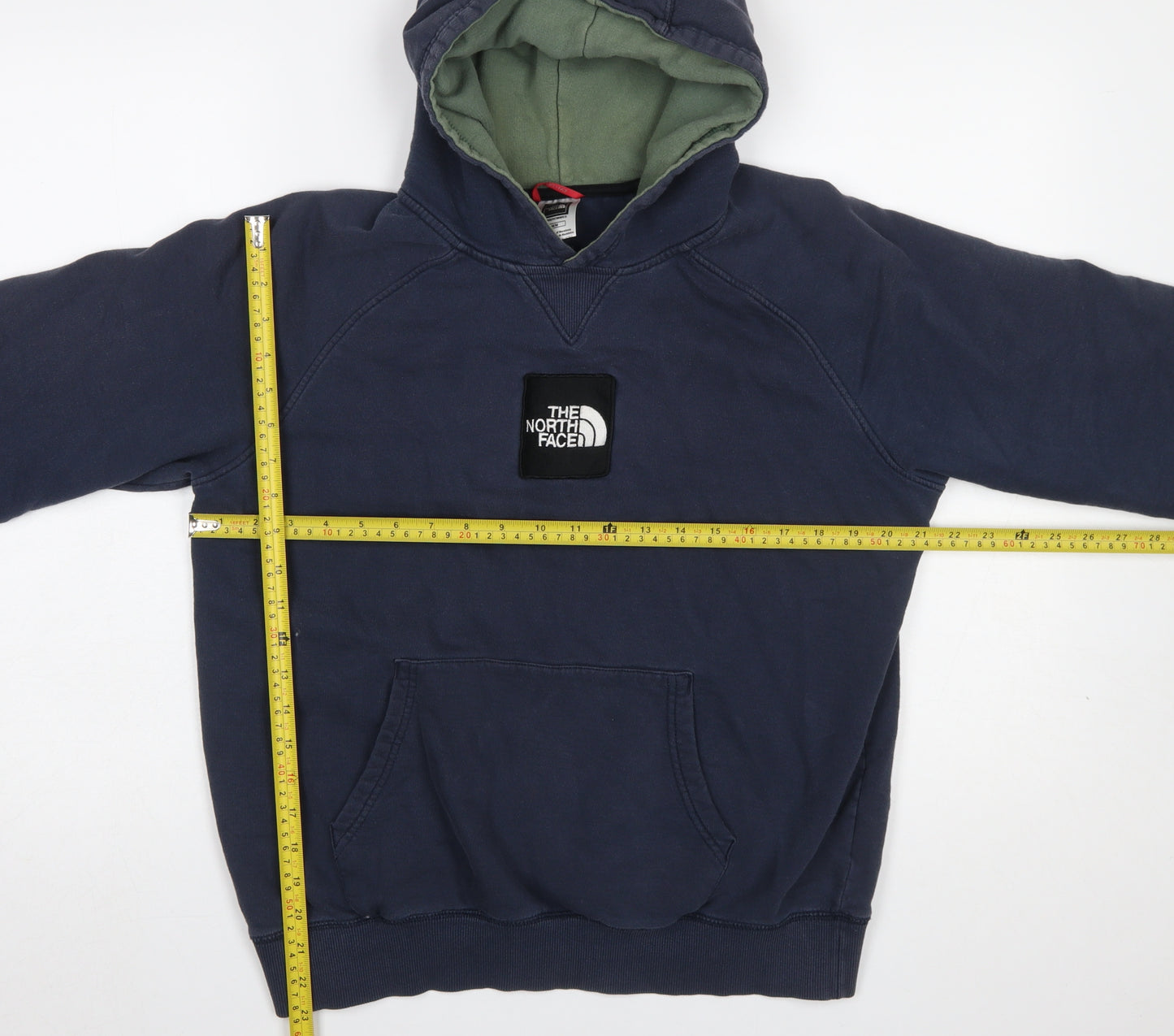 The North Face Men's Blue Pullover Hoodie M Regular Fit