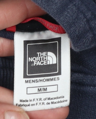 The North Face Men's Blue Pullover Hoodie M Regular Fit