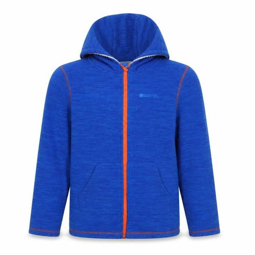 Mountain Warehouse Boys Blue Full Zip Hooded Fleece Jacket 11-12 Years