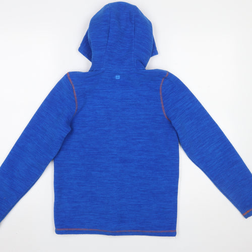 Mountain Warehouse Boys Blue Full Zip Hooded Fleece Jacket 11-12 Years