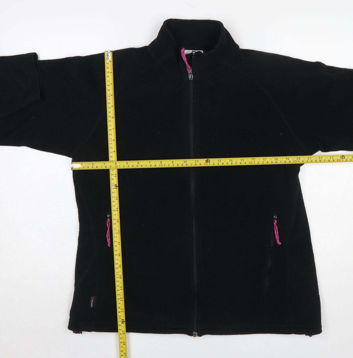 Mountain Equipment Women's Black Fleece Jacket Size 16 Full Zip
