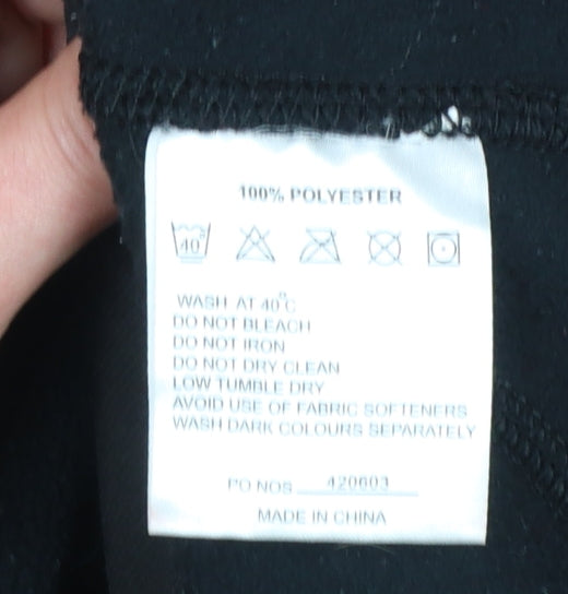 Mountain Equipment Women's Black Fleece Jacket Size 16 Full Zip