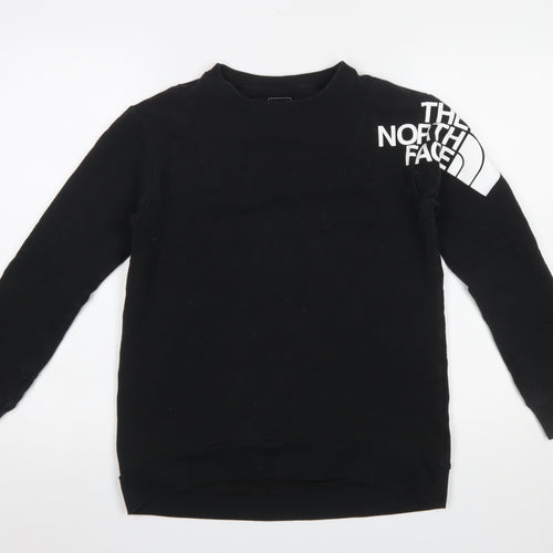 The North Face Womens Black XS Pullover Sweatshirt FlashDry Cotton Blend