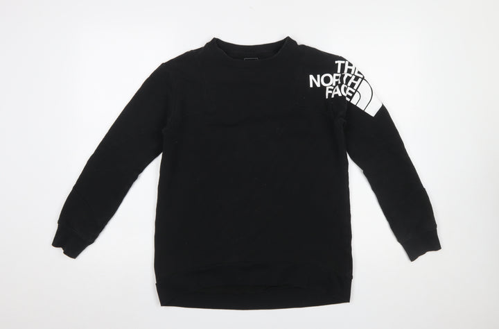 The North Face Womens Black XS Pullover Sweatshirt FlashDry Cotton Blend