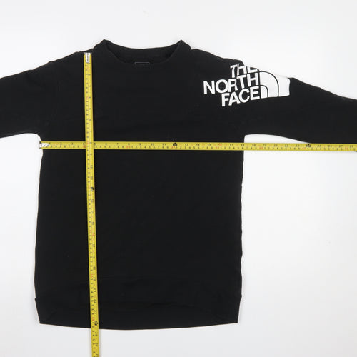 The North Face Womens Black XS Pullover Sweatshirt FlashDry Cotton Blend