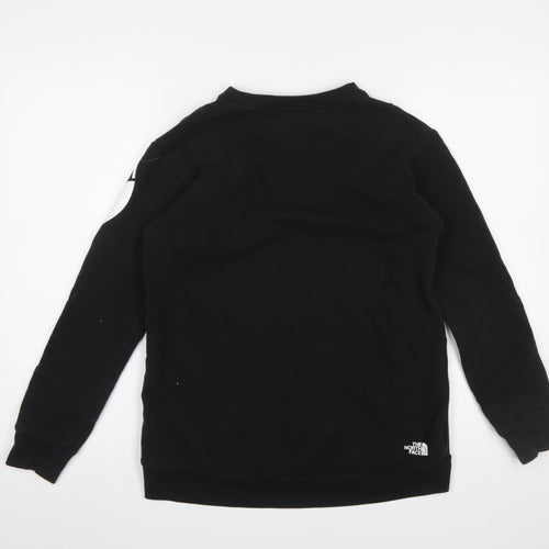 The North Face Womens Black XS Pullover Sweatshirt FlashDry Cotton Blend