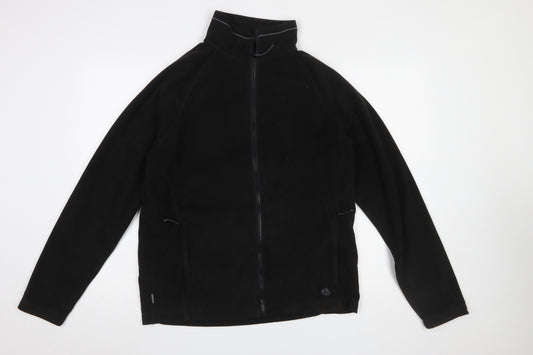 Craghoppers Men’s Black Fleece Full Zip Jacket M Regular Outdoor