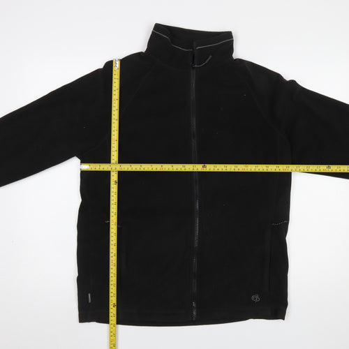 Craghoppers Men’s Black Fleece Full Zip Jacket M Regular Outdoor