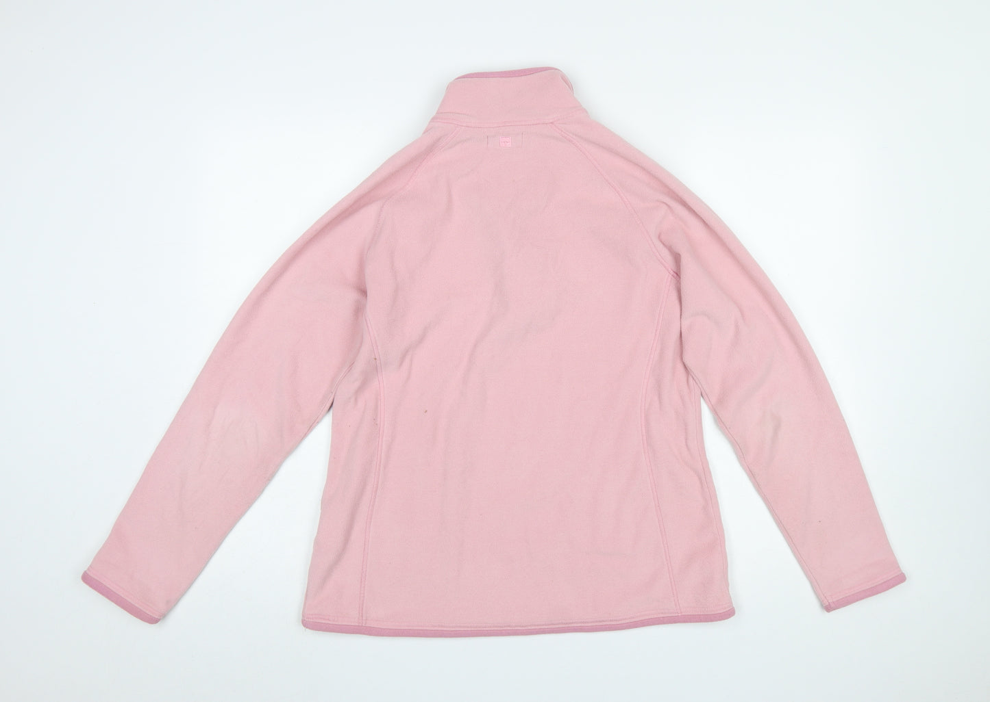 Mountain Warehouse Women's Pink Fleece 1/2 Zip Pullover UK 14