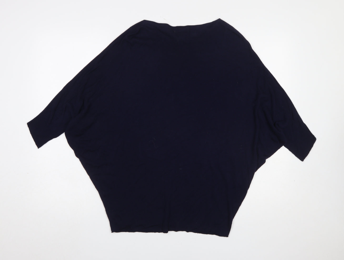 Phase Eight Women’s Navy XS Relaxed Dolman Knit Jumper