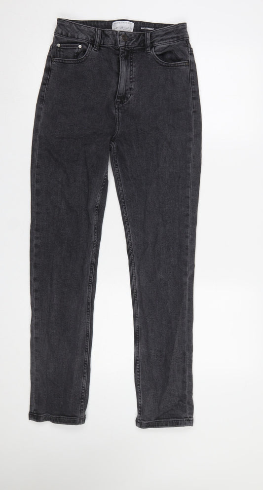 Primark Women’s Black Straight Leg Stretch Jeans Size 10