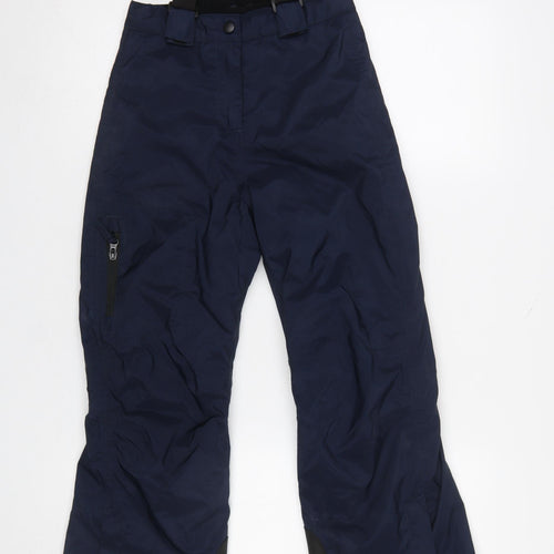 Crivit Boys Blue 9-10 Years Waterproof Insulated Snow Pants