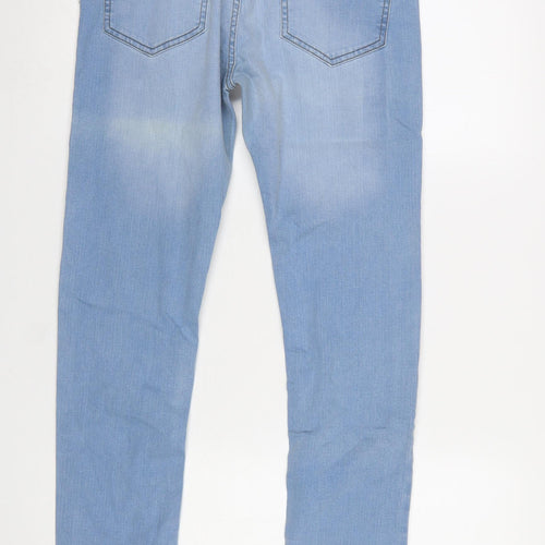 Denim Co. Men's Blue Skinny Jeans W30 L30 Slim Fit Denim