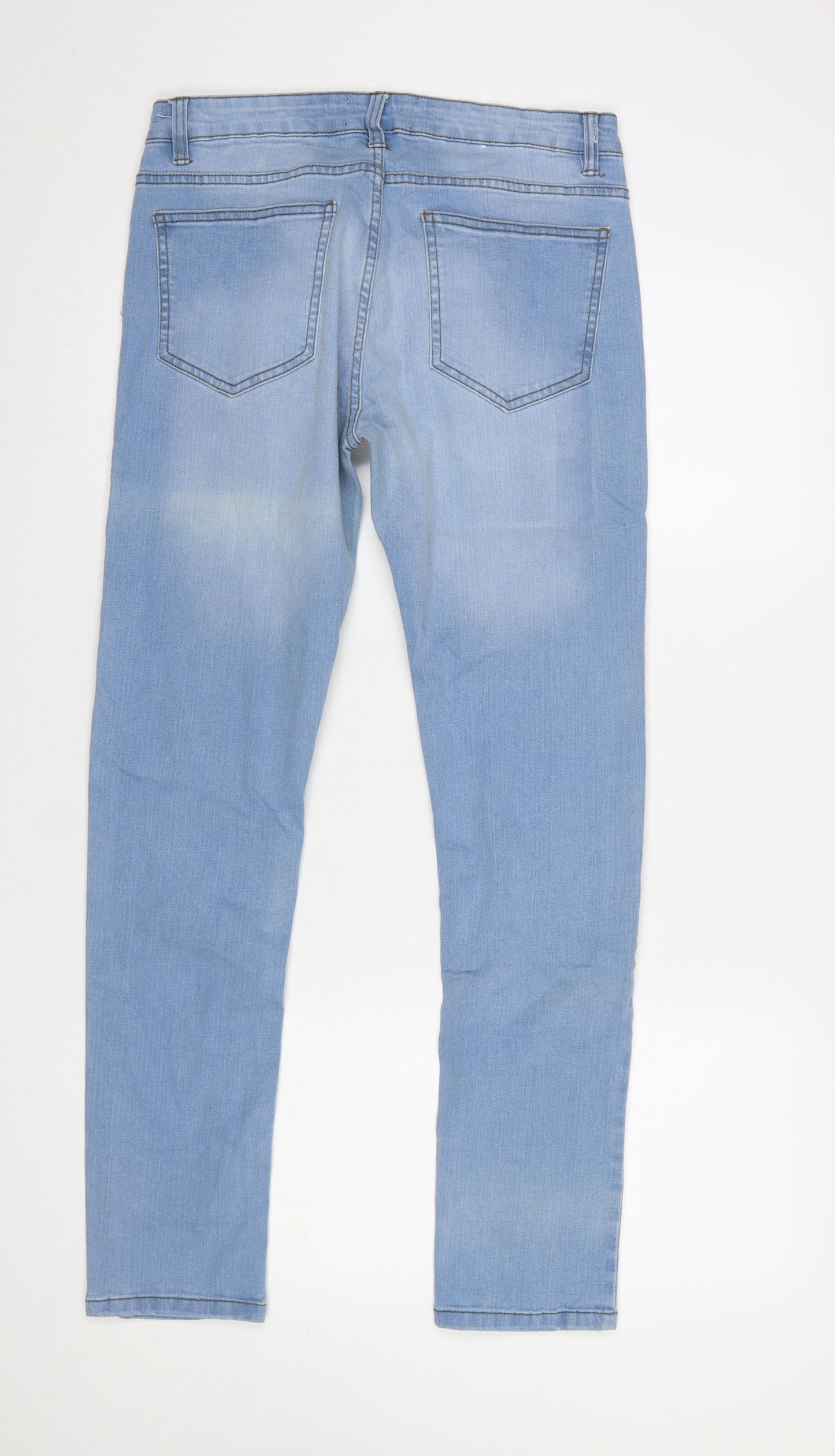 Denim Co. Men's Blue Skinny Jeans W30 L30 Slim Fit Denim