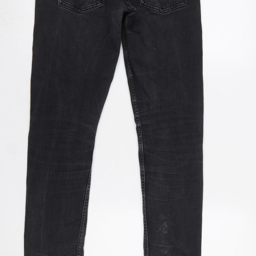 Calvin Klein Jeans Black Slim Fit Men's Denim W28 L32