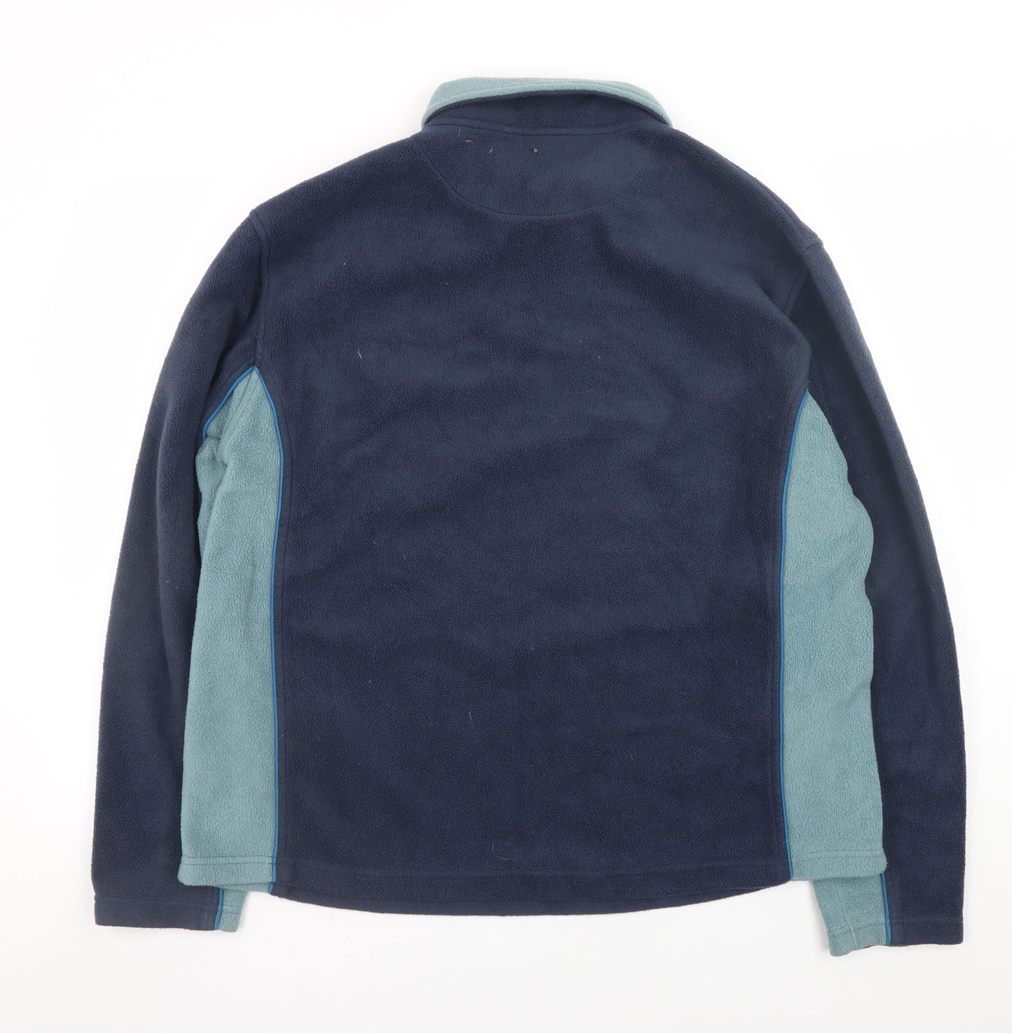 Peter Storm Men's Blue Fleece 1/4 Zip Pullover Sweatshirt XL