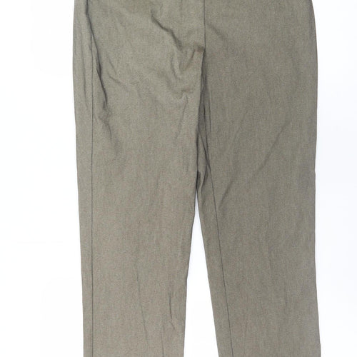 Marla Wynne Womens Beige Tall Size 10T Stretch Dress Pants